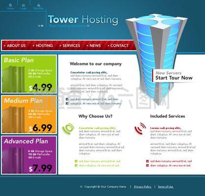 科技產(chǎn)品商城網(wǎng)頁psd模板